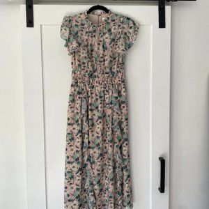 Shoshanna Black Label Floral Dress